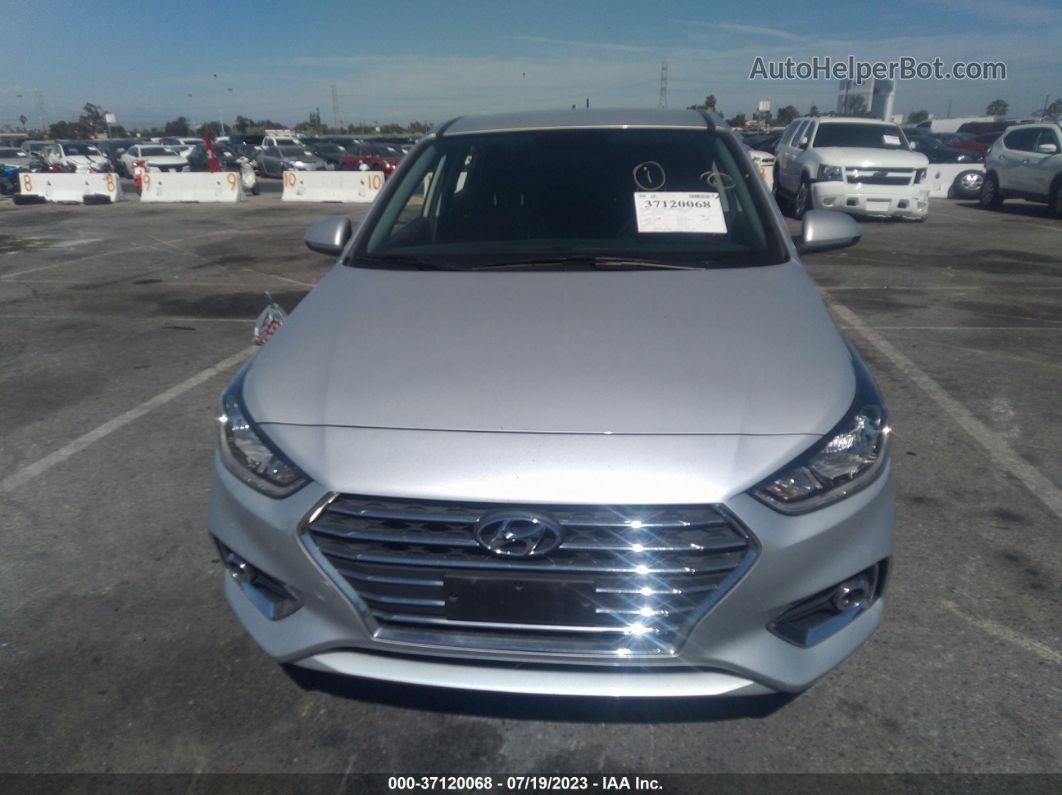 2021 Hyundai Accent Sel Silver vin: 3KPC24A66ME136812