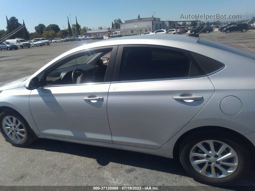 2021 Hyundai Accent Sel Silver vin: 3KPC24A66ME136812