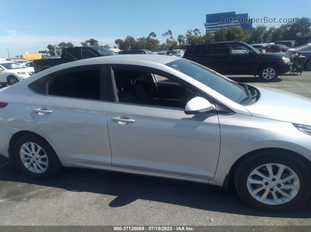 2021 Hyundai Accent Sel Silver vin: 3KPC24A66ME136812