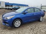 2021 Hyundai Accent Se Blue vin: 3KPC24A66ME137121