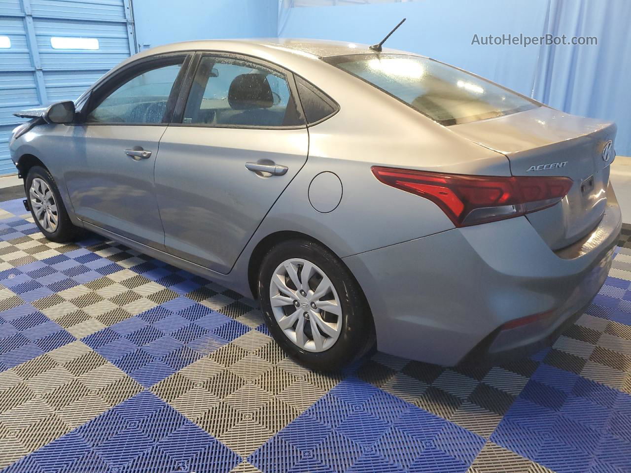 2021 Hyundai Accent Se Silver vin: 3KPC24A66ME138382