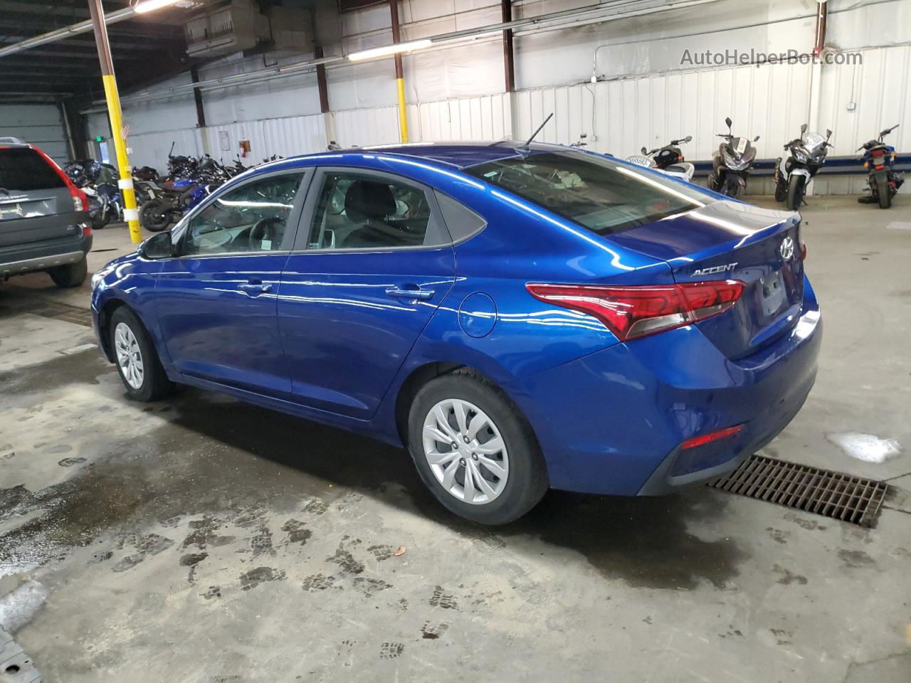 2021 Hyundai Accent Se Blue vin: 3KPC24A66ME147549