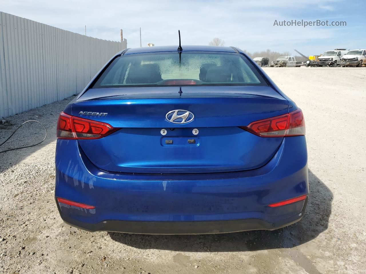 2021 Hyundai Accent Se Blue vin: 3KPC24A66ME147633