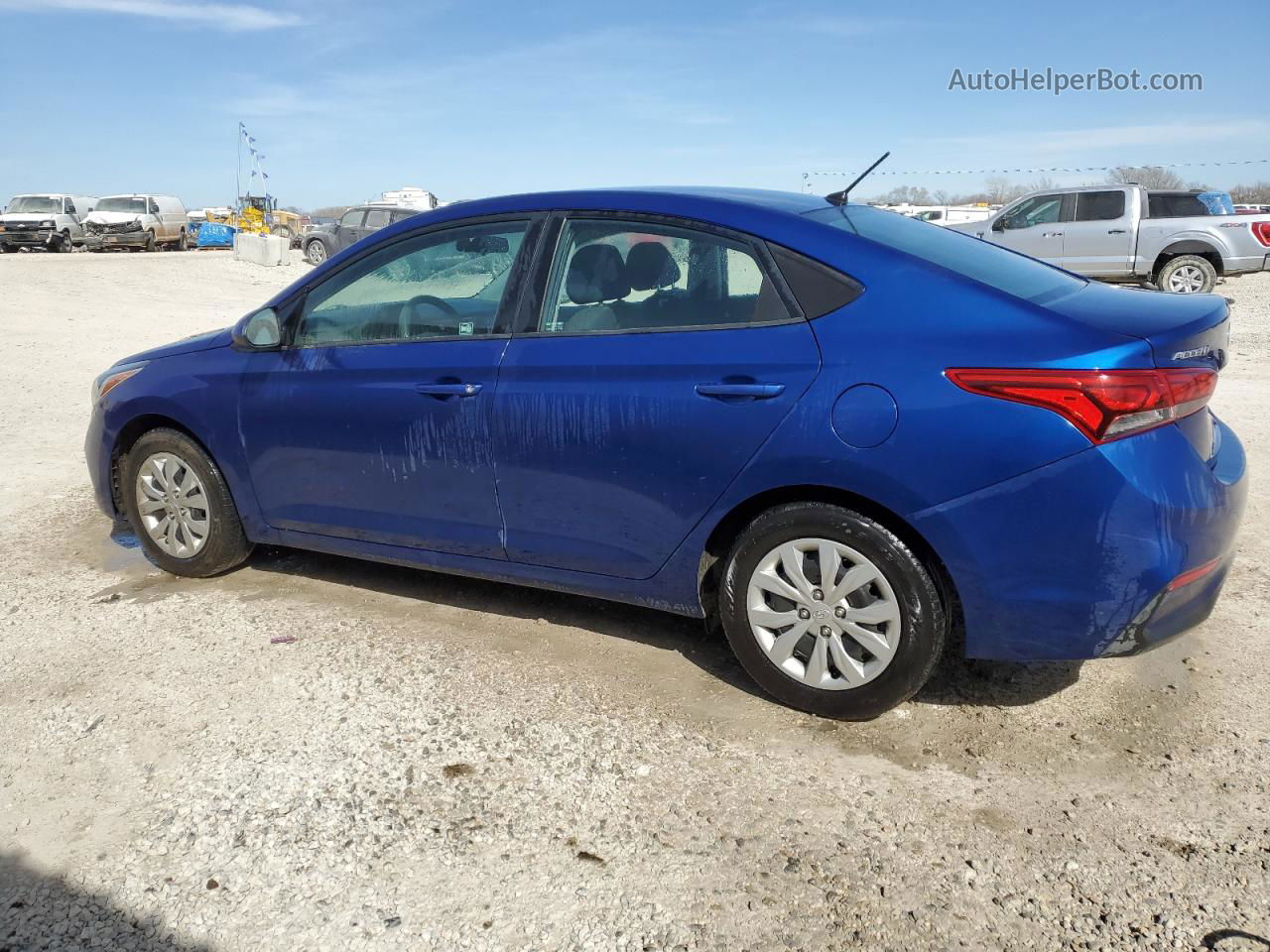 2021 Hyundai Accent Se Blue vin: 3KPC24A66ME147633