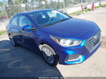 2021 Hyundai Accent Se Синий vin: 3KPC24A66ME149284