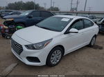 2021 Hyundai Accent Se White vin: 3KPC24A67ME128539