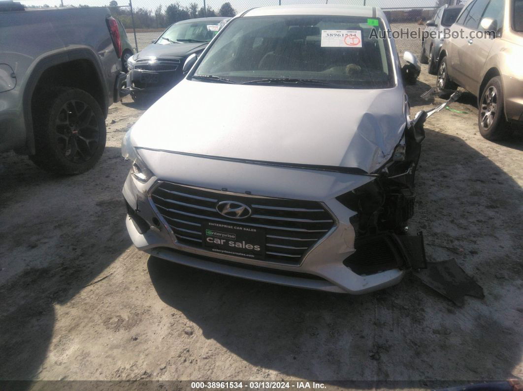 2021 Hyundai Accent Se Серебряный vin: 3KPC24A67ME130002