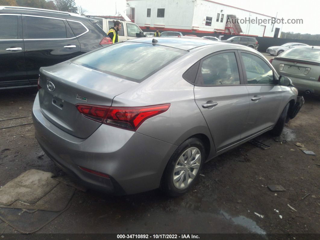 2021 Hyundai Accent Se Серый vin: 3KPC24A67ME135040