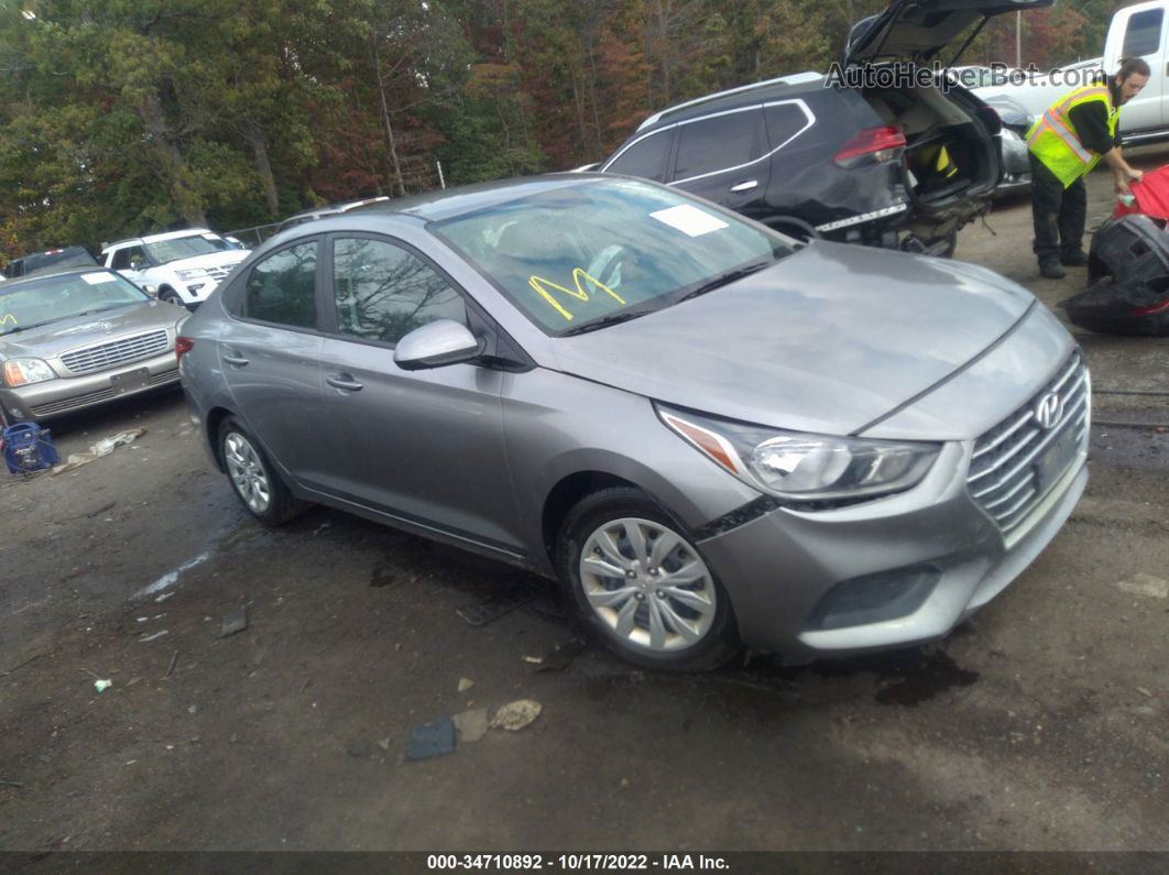 2021 Hyundai Accent Se Серый vin: 3KPC24A67ME135040