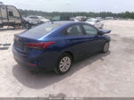 2021 Hyundai Accent Se Синий vin: 3KPC24A67ME139315