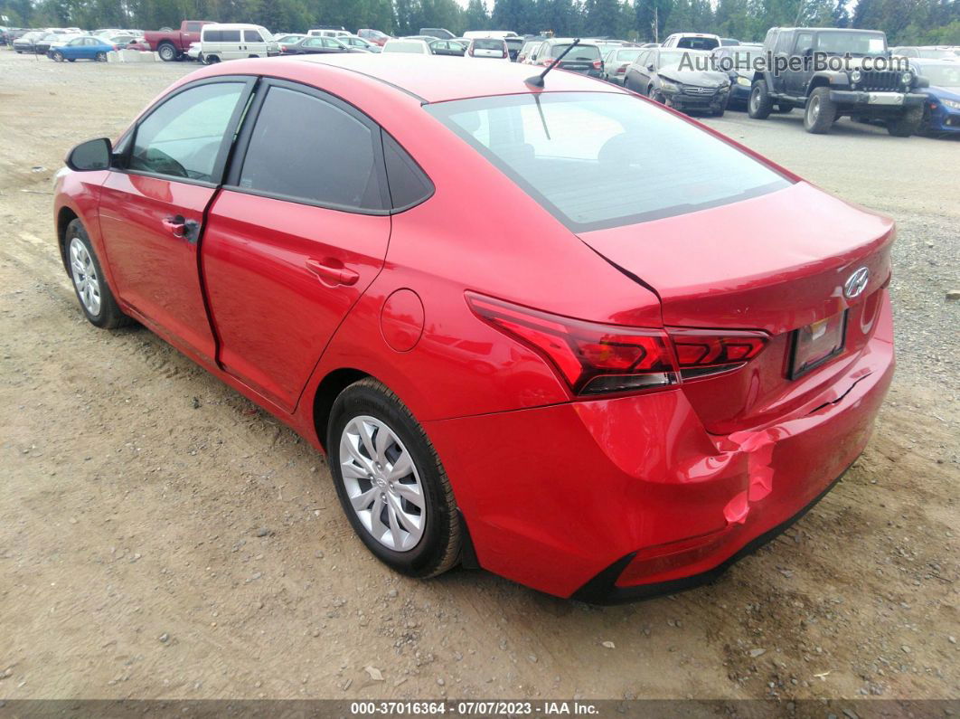 2021 Hyundai Accent Se Red vin: 3KPC24A67ME141405