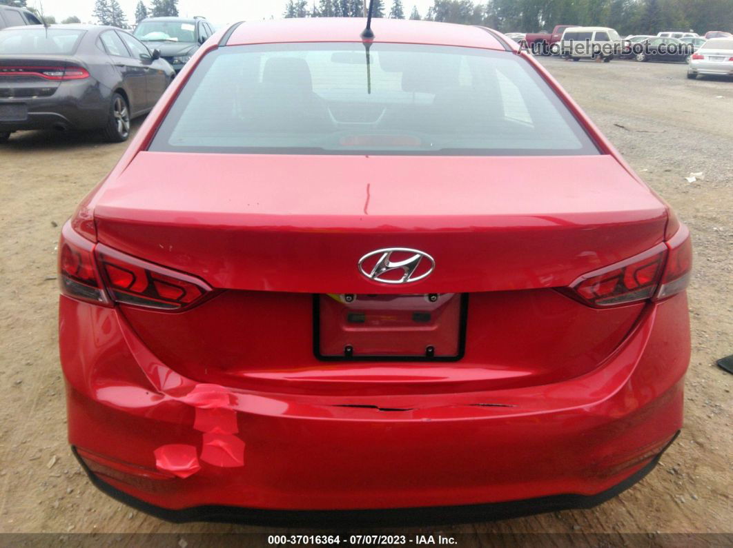 2021 Hyundai Accent Se Red vin: 3KPC24A67ME141405