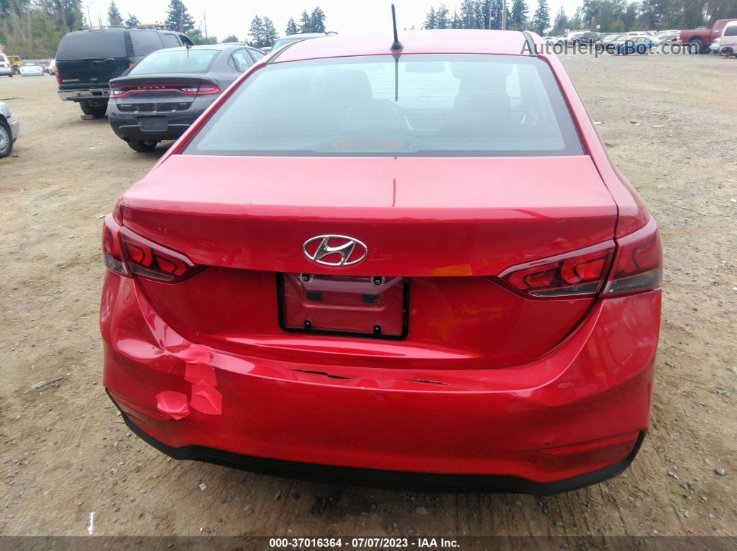 2021 Hyundai Accent Se Red vin: 3KPC24A67ME141405