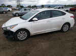 2021 Hyundai Accent Se White vin: 3KPC24A67ME142358