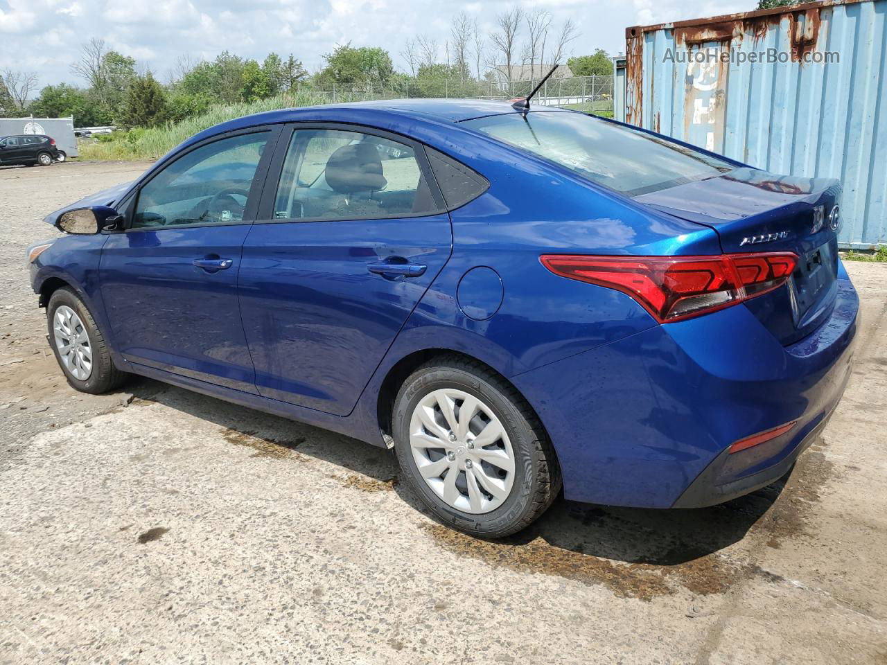 2021 Hyundai Accent Se Blue vin: 3KPC24A67ME143137