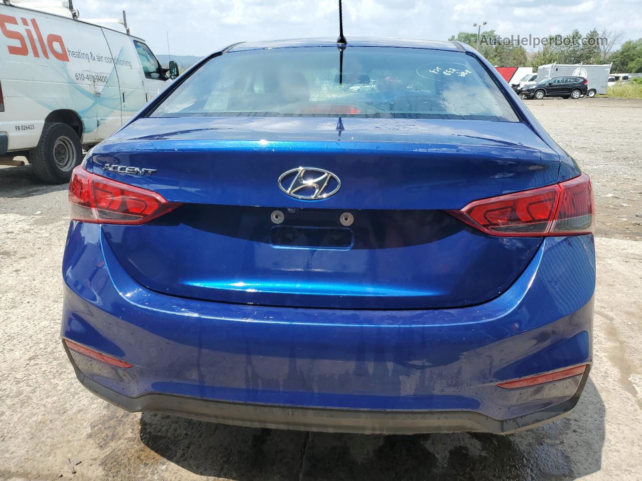 2021 Hyundai Accent Se Blue vin: 3KPC24A67ME143137