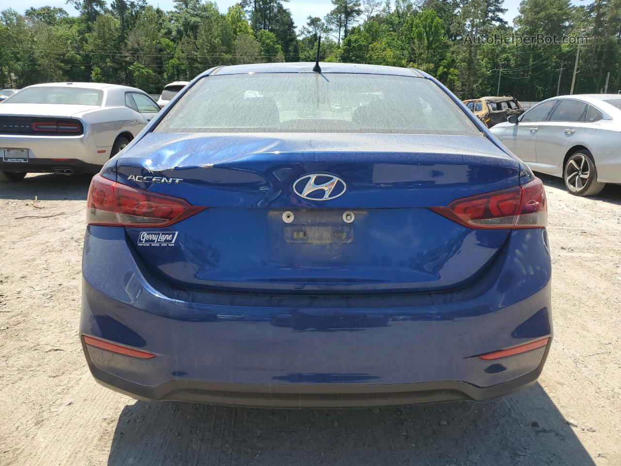 2021 Hyundai Accent Se Blue vin: 3KPC24A67ME144014