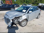 2021 Hyundai Accent Sel Silver vin: 3KPC24A67ME144997