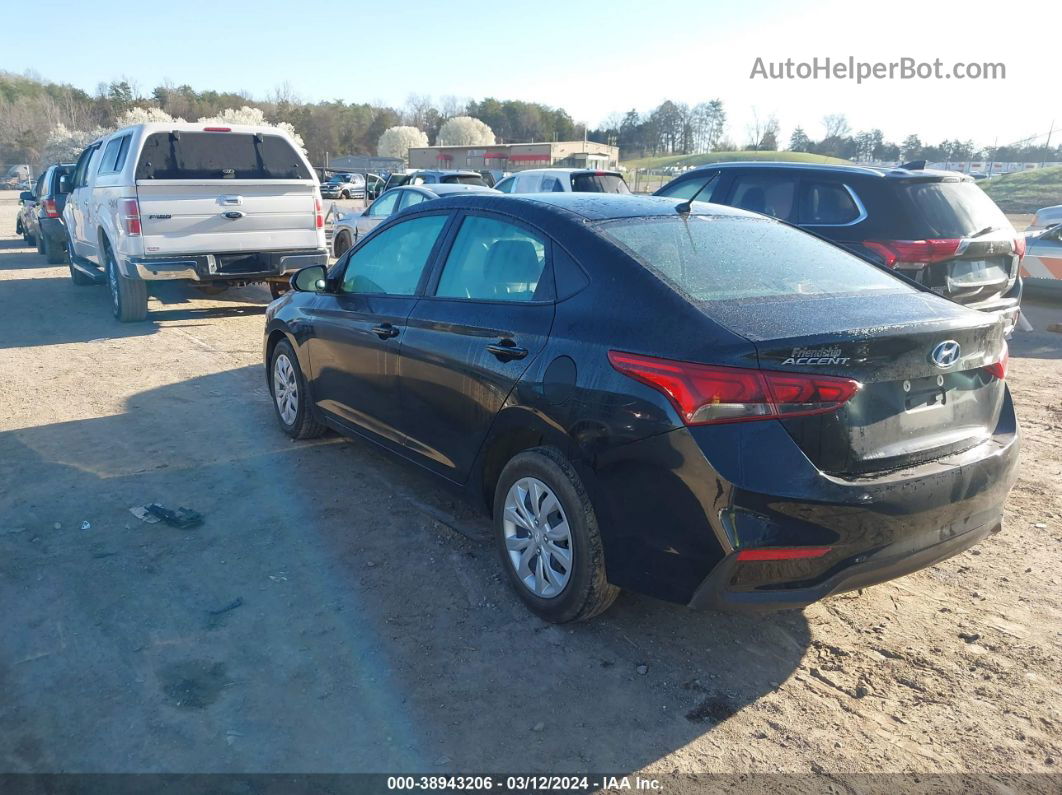 2021 Hyundai Accent Se Black vin: 3KPC24A67ME148161