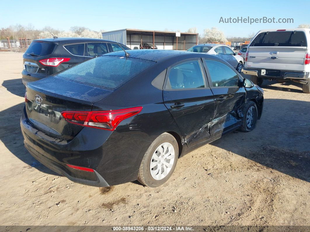 2021 Hyundai Accent Se Black vin: 3KPC24A67ME148161