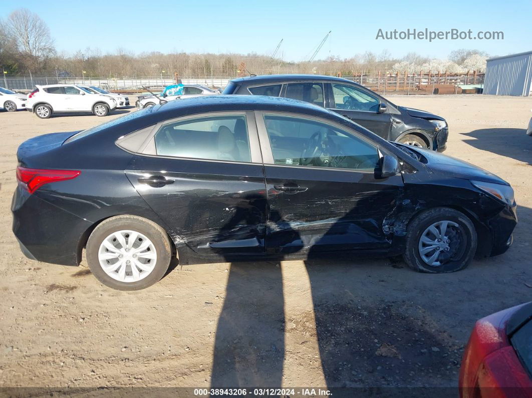 2021 Hyundai Accent Se Black vin: 3KPC24A67ME148161