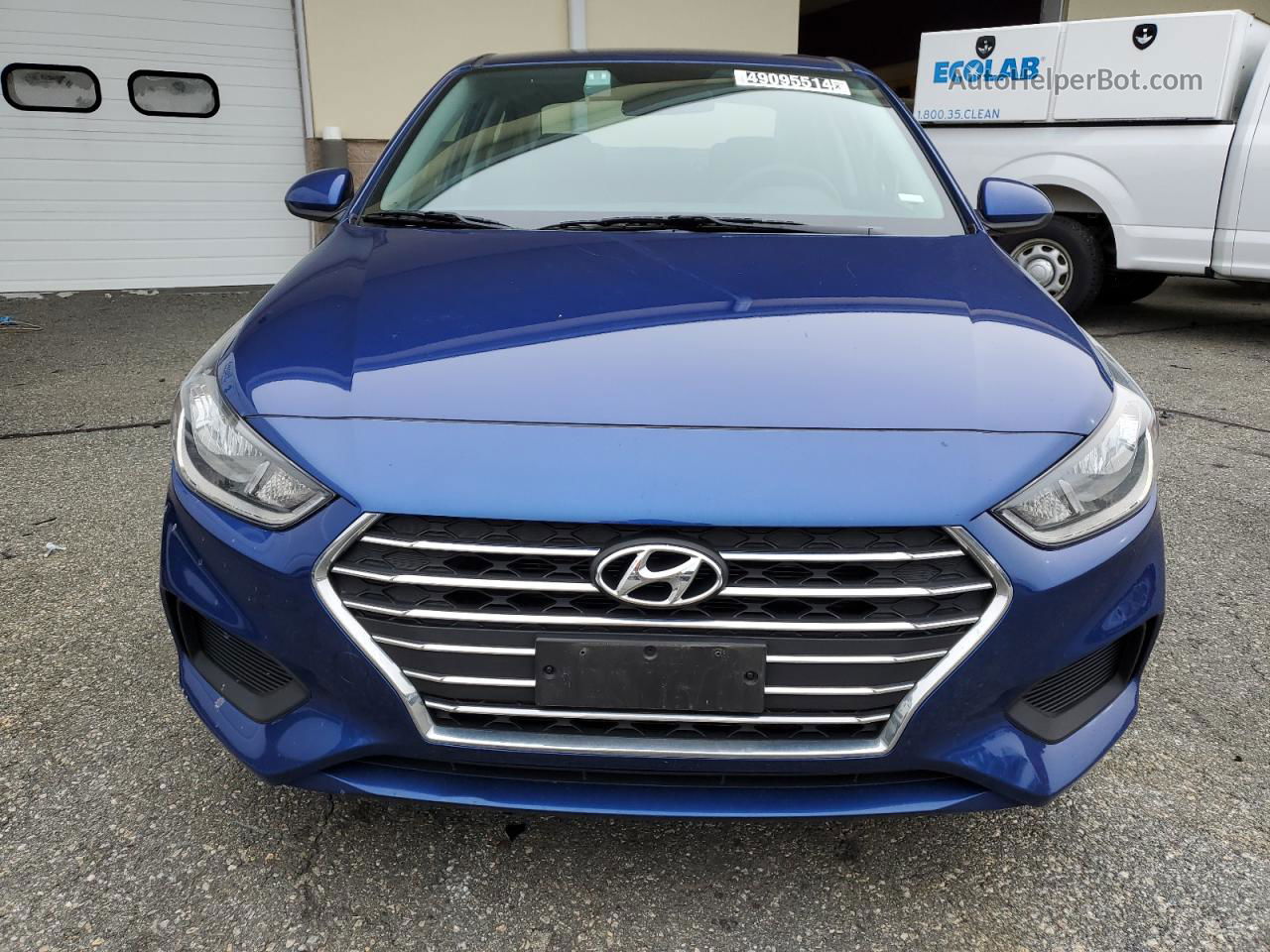 2021 Hyundai Accent Se Blue vin: 3KPC24A67ME148788