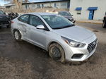 2021 Hyundai Accent Se Silver vin: 3KPC24A67ME149021