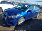 2021 Hyundai Accent Se Blue vin: 3KPC24A67ME153036