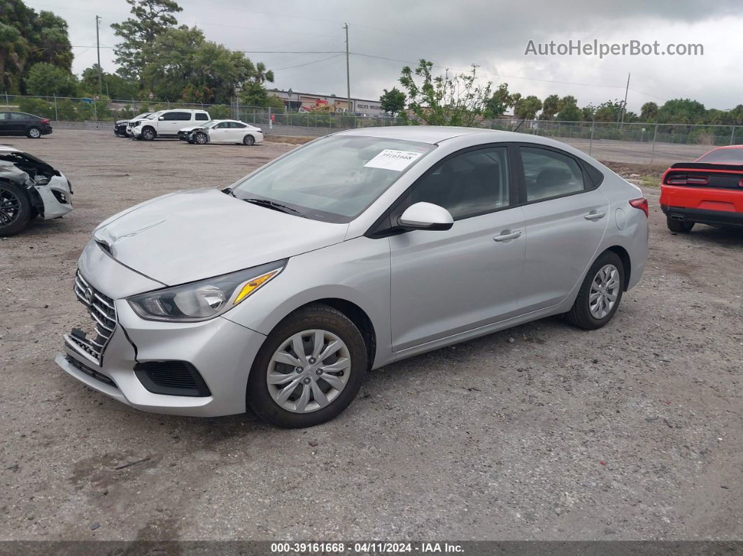 2021 Hyundai Accent Se Серебряный vin: 3KPC24A68ME128646