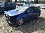 2021 Hyundai Accent Se Blue vin: 3KPC24A68ME132664