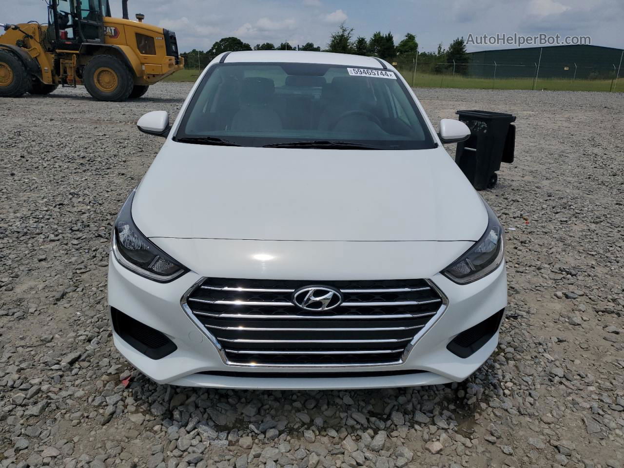 2021 Hyundai Accent Se White vin: 3KPC24A68ME133880