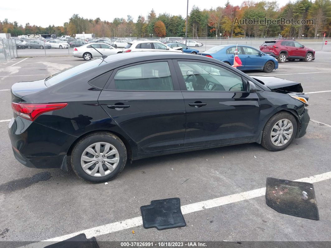 2021 Hyundai Accent Se Black vin: 3KPC24A68ME134723