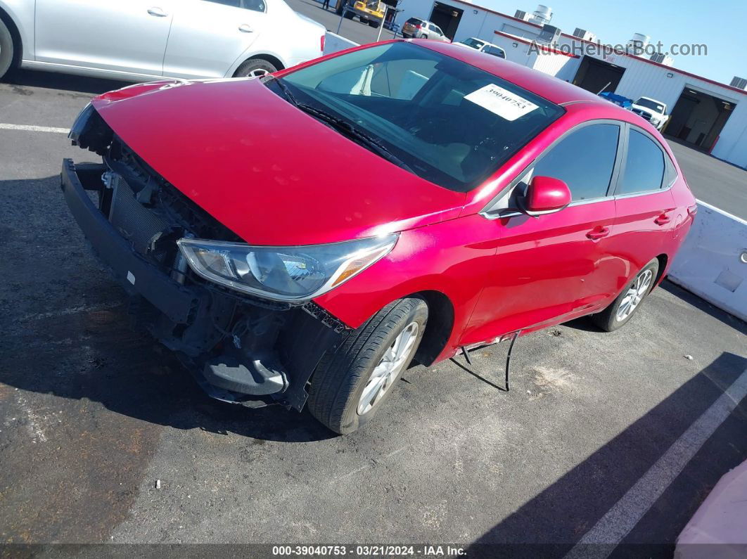 2021 Hyundai Accent Sel Red vin: 3KPC24A68ME138125