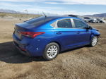 2021 Hyundai Accent Se Синий vin: 3KPC24A68ME141476