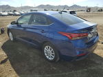 2021 Hyundai Accent Se Синий vin: 3KPC24A68ME141476