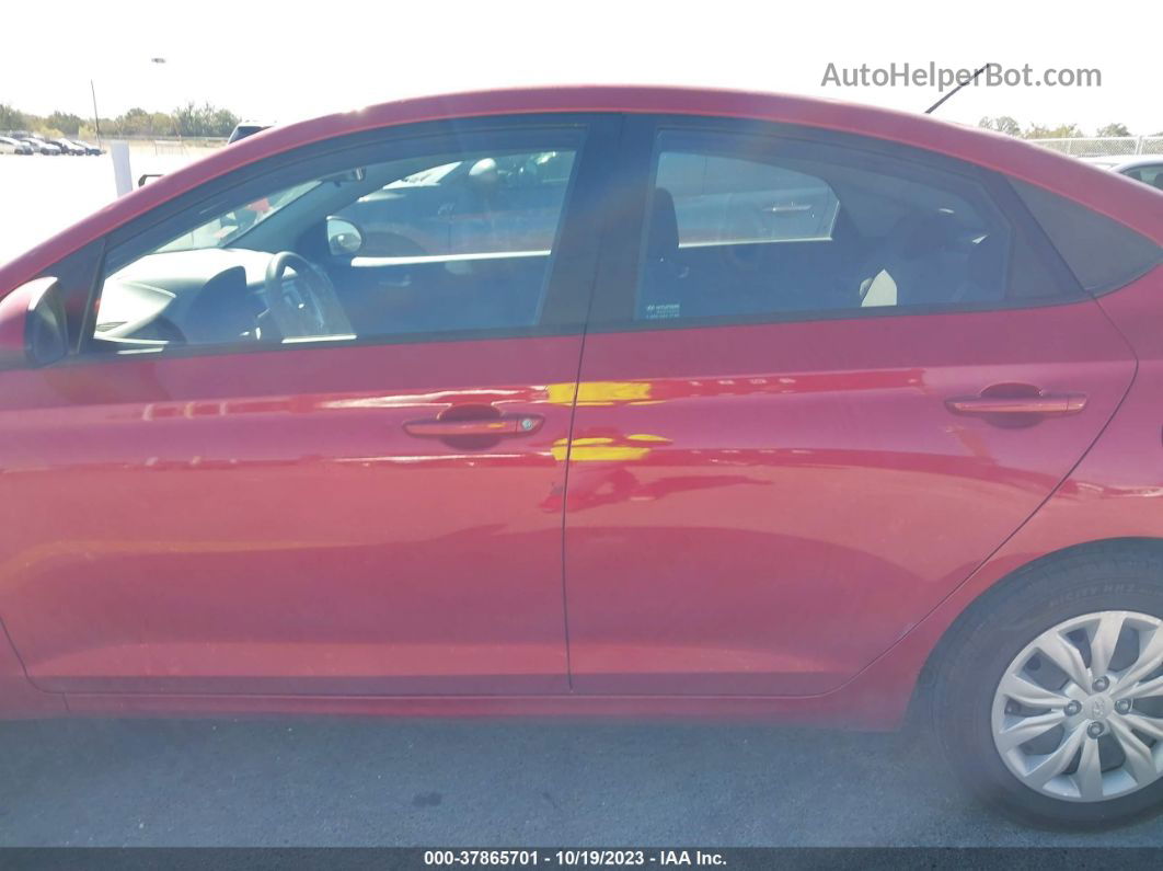 2021 Hyundai Accent Se Red vin: 3KPC24A68ME146631