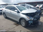 2021 Hyundai Accent Se Silver vin: 3KPC24A69ME131281