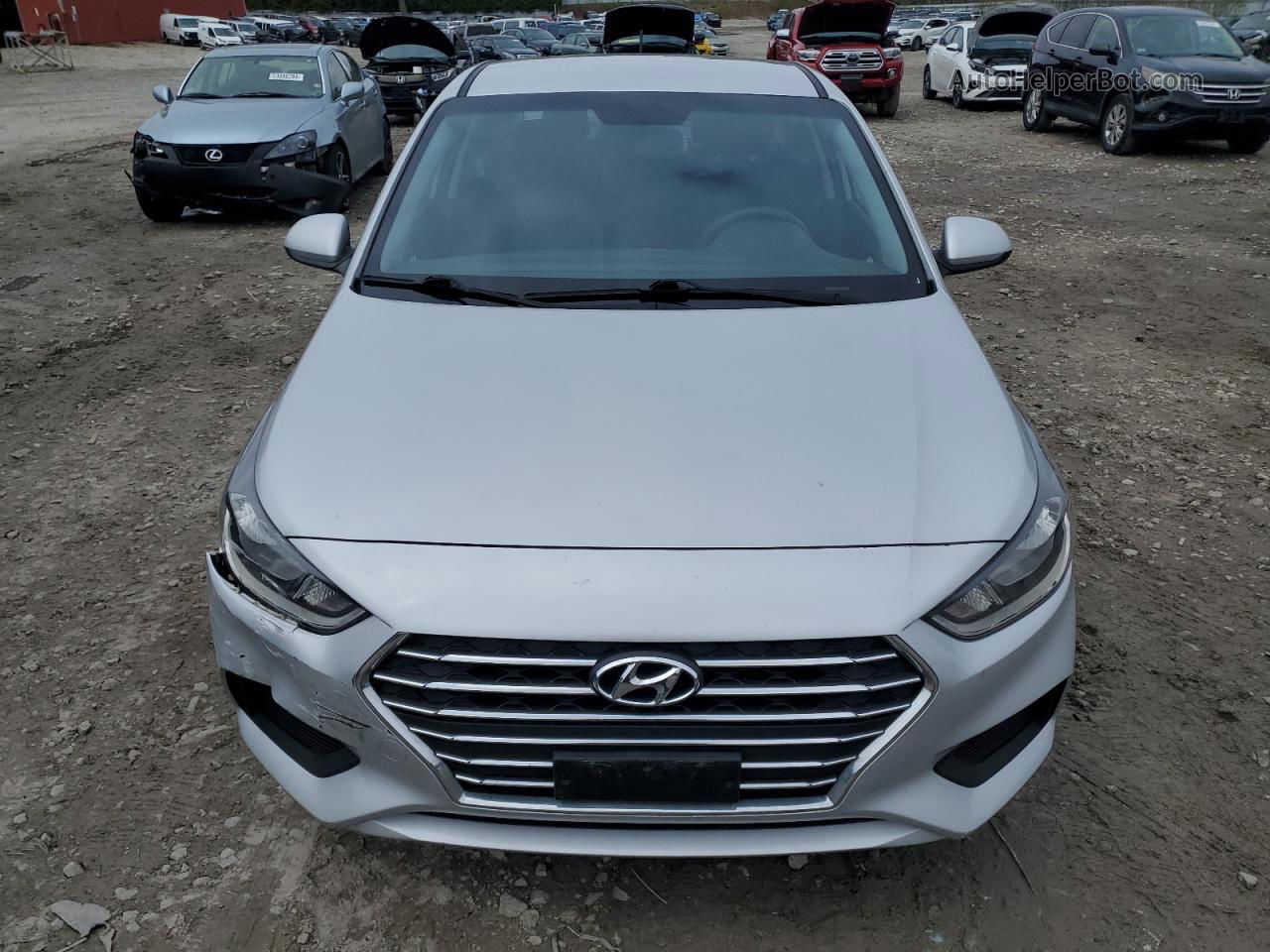 2021 Hyundai Accent Se Серебряный vin: 3KPC24A69ME132401