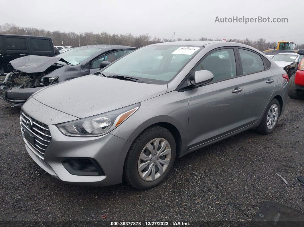 2021 Hyundai Accent Se Gray vin: 3KPC24A69ME135041