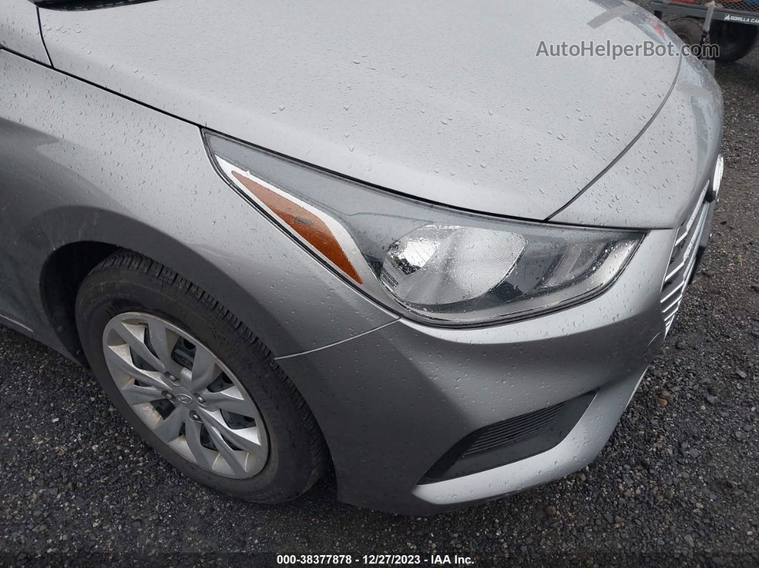 2021 Hyundai Accent Se Gray vin: 3KPC24A69ME135041