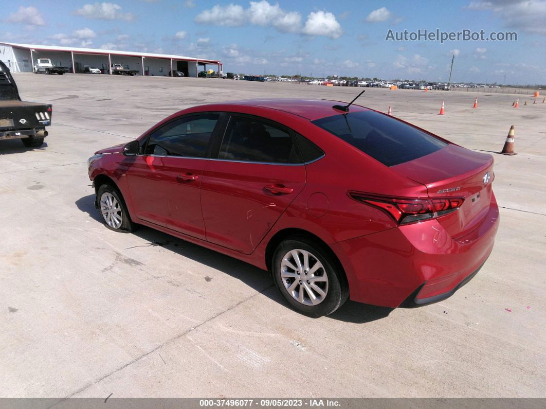 2021 Hyundai Accent Sel Red vin: 3KPC24A69ME137971