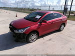 2021 Hyundai Accent Sel Red vin: 3KPC24A69ME137971