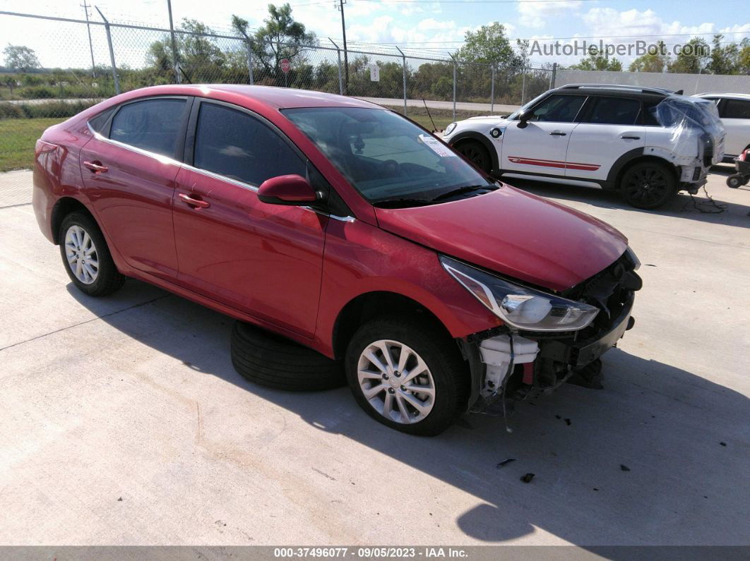 2021 Hyundai Accent Sel Red vin: 3KPC24A69ME137971