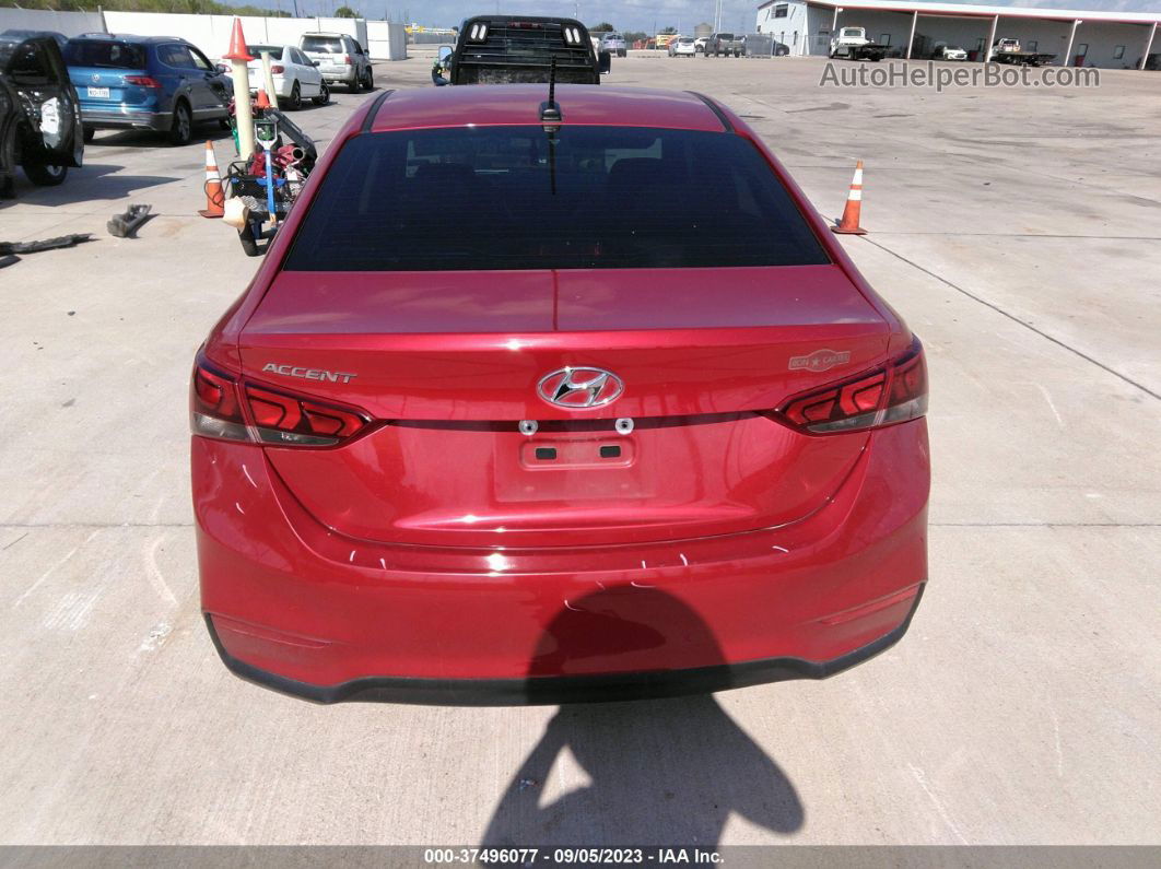 2021 Hyundai Accent Sel Red vin: 3KPC24A69ME137971