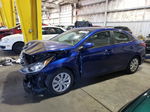 2021 Hyundai Accent Se Синий vin: 3KPC24A69ME138313