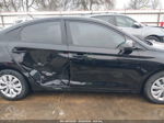 2021 Hyundai Accent Se Черный vin: 3KPC24A69ME144807