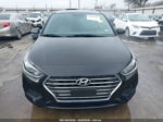 2021 Hyundai Accent Se Черный vin: 3KPC24A69ME144807