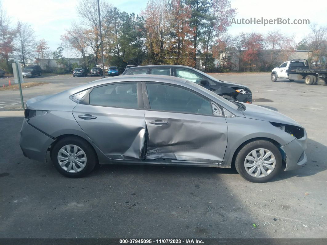 2021 Hyundai Accent Se Gray vin: 3KPC24A69ME150669