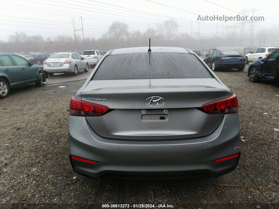 2021 Hyundai Accent Se Gray vin: 3KPC24A6XME132892