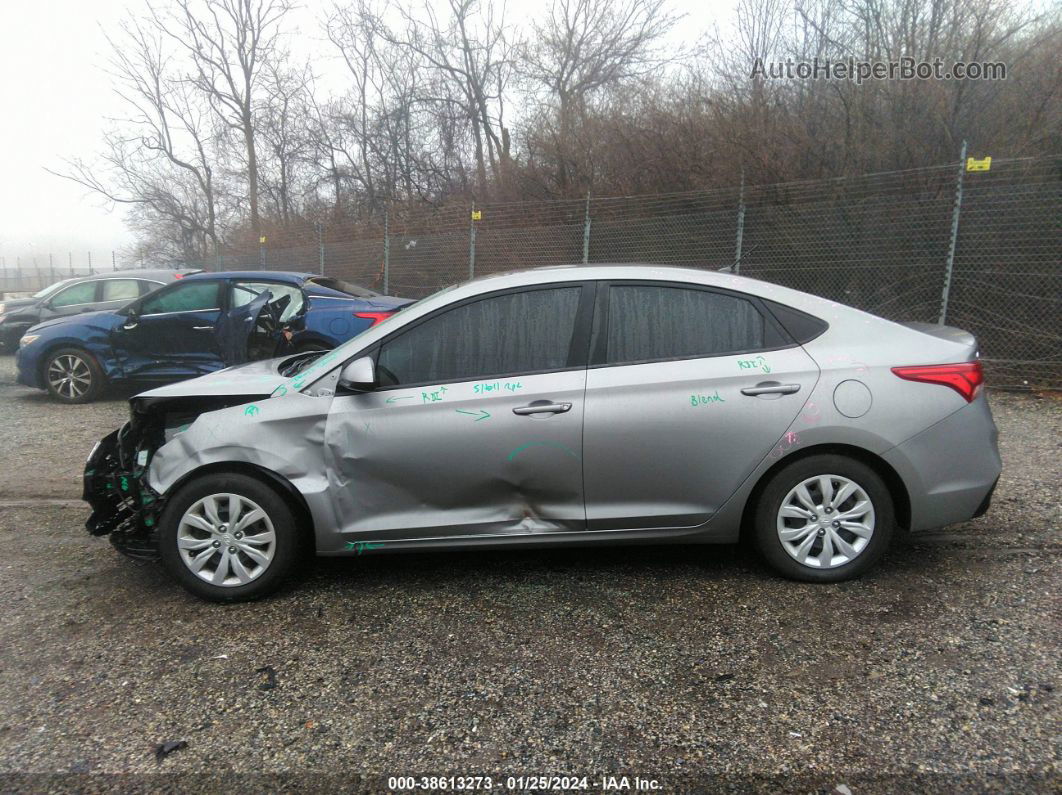 2021 Hyundai Accent Se Gray vin: 3KPC24A6XME132892